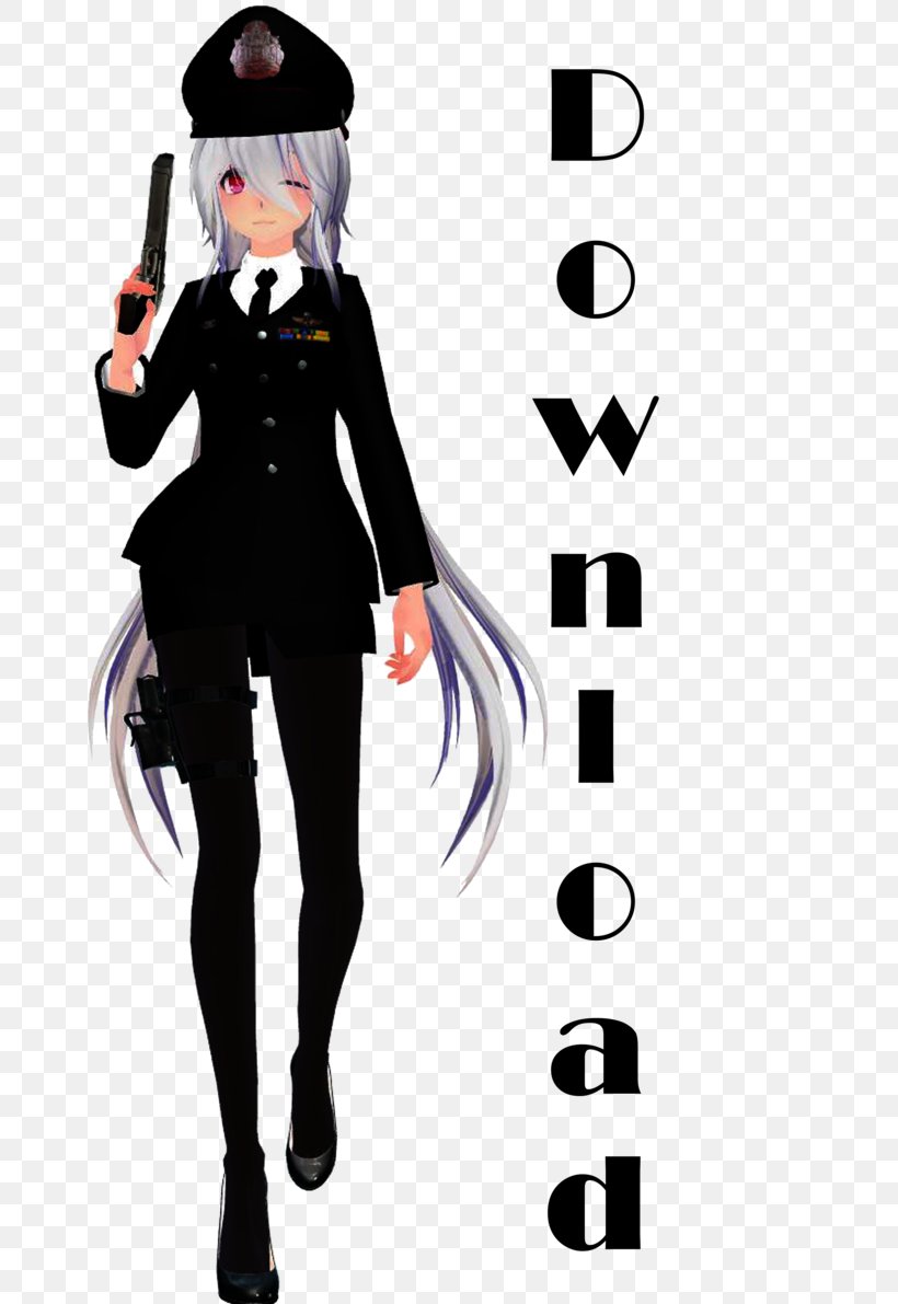 MikuMikuDance Royal Thai Police DeviantArt Police Officer, PNG, 671x1191px, Mikumikudance, Art, Computer Software, Costume, Deviantart Download Free