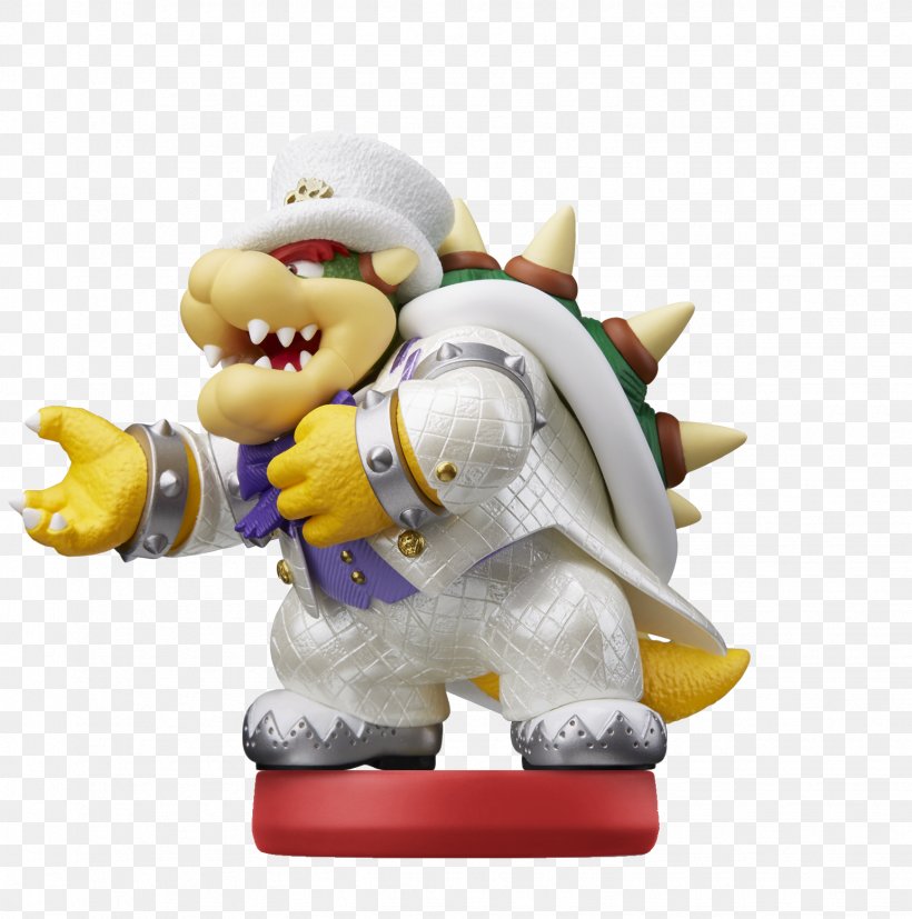 Super Mario Odyssey Bowser Princess Peach Mario Bros., PNG, 1542x1557px, Super Mario Odyssey, Amiibo, Bowser, Electronic Entertainment Expo 2017, Figurine Download Free