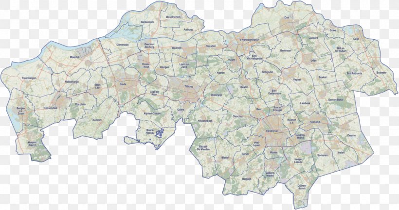 Deurne, Netherlands Provinces Of The Netherlands Tilburg Moerdijk Bladel, PNG, 1280x677px, Deurne Netherlands, Dutch, Dutch Municipality, Map, Moerdijk Download Free