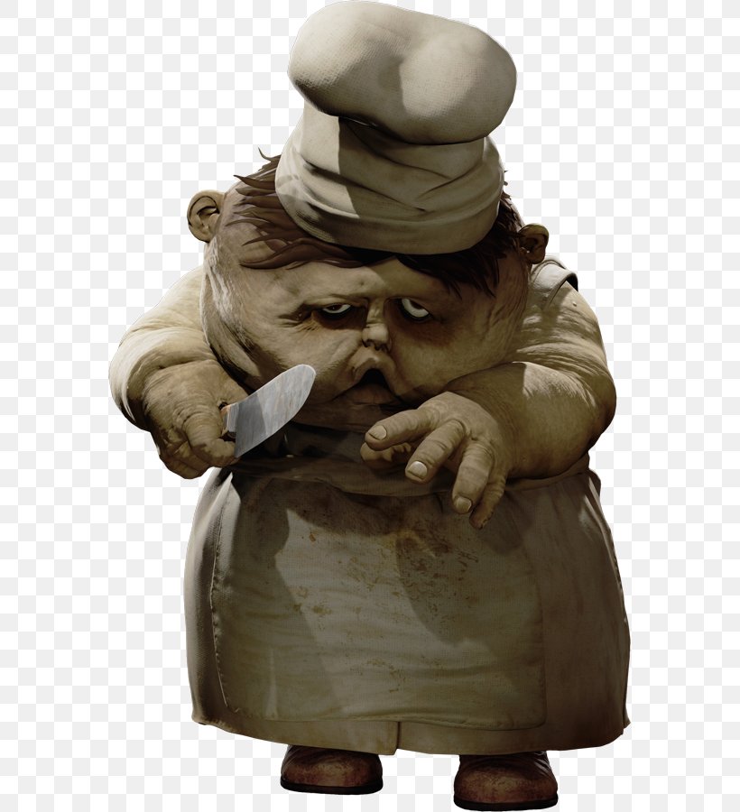 Little Nightmares PlayStation 4 Chef Video Game, PNG, 579x900px, Little Nightmares, Butcher, Chef, Cook, Figurine Download Free
