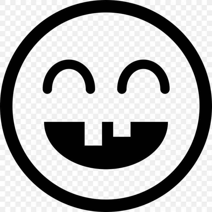 Smiley Emoji Emoticon, PNG, 980x980px, Smiley, Area, Black And White, Emoji, Emoticon Download Free