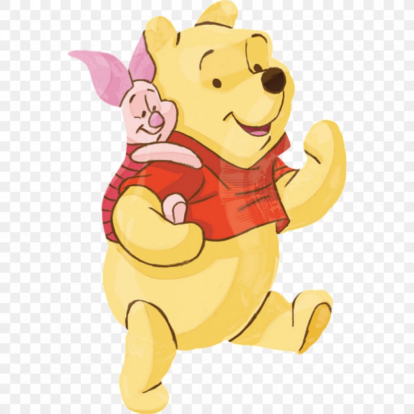 Winnie The Pooh Piglet Winnie-the-Pooh Minnie Mouse Winnipeg, PNG, 1000x1000px, Watercolor, Cartoon, Flower, Frame, Heart Download Free