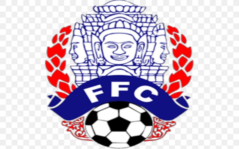 Cambodia National Football Team Cambodian League Dream League Soccer Phnom Penh Crown FC, PNG, 512x512px, Cambodia National Football Team, Area, Asian Football Confederation, Ball, Brand Download Free