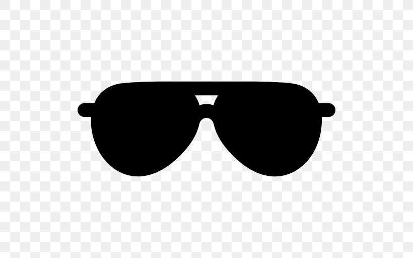 Aviator Sunglasses, PNG, 512x512px, Glasses, Aviator Sunglasses, Black, Black And White, Brand Download Free