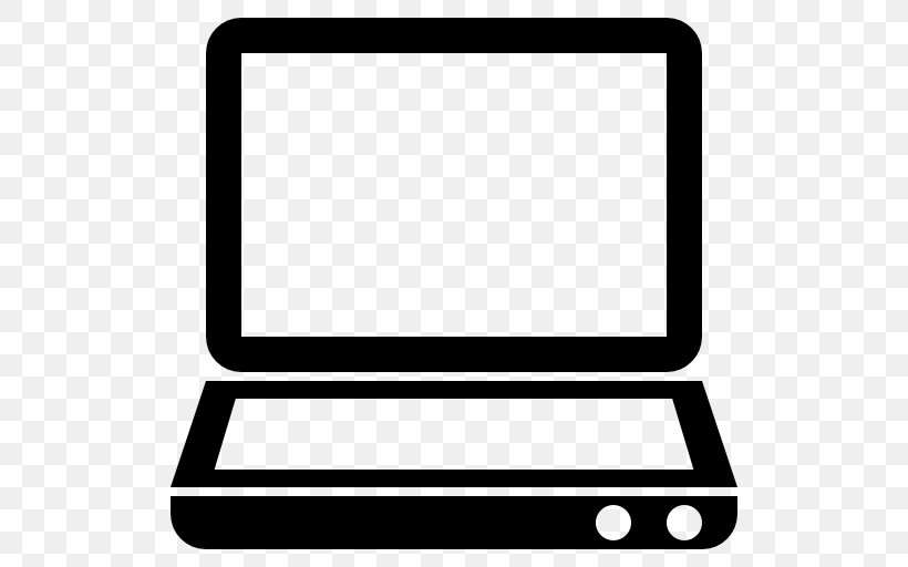 Laptop Vector, PNG, 512x512px, Laptop, Area, Black And White, Computer, Computer Icon Download Free
