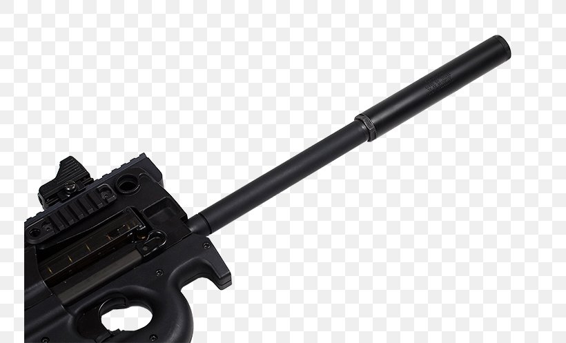 Trigger Gun Barrel Firearm FN PS90 Barrel Shroud, PNG, 750x497px, Watercolor, Cartoon, Flower, Frame, Heart Download Free