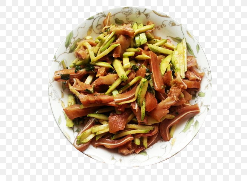 Twice Cooked Pork Pigs Ear Domestic Pig Thai Cuisine American Chinese Cuisine, PNG, 600x600px, Twice Cooked Pork, American Chinese Cuisine, Asian Food, Chinese Food, Cooking Download Free