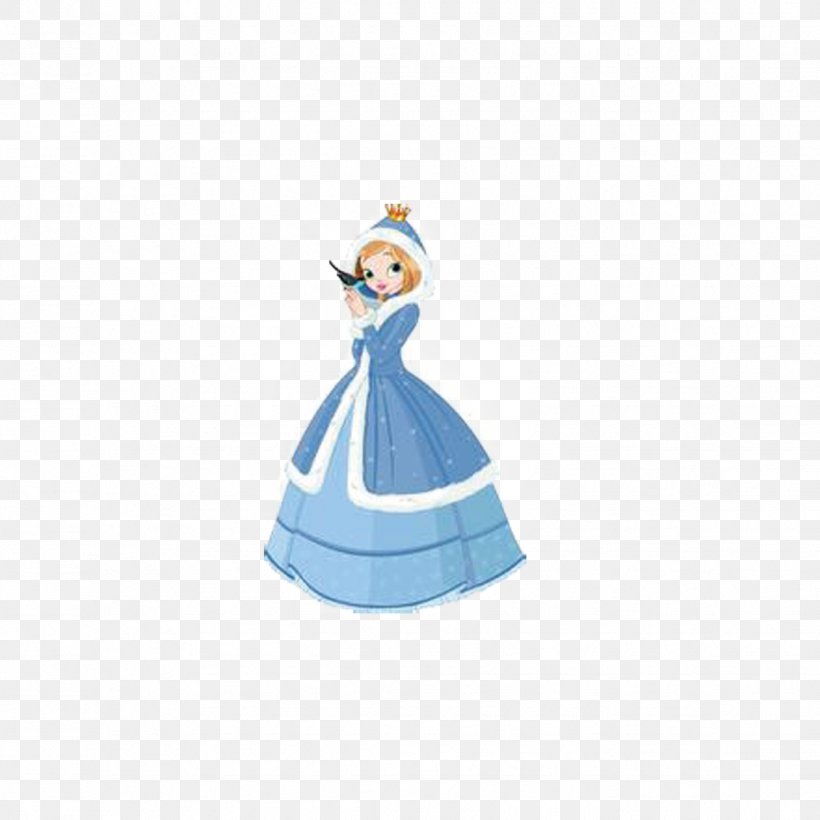 Princess Royalty-free Stock Photography Illustration, PNG, 1134x1135px, Princess, Beak, Bird, Blue, Cartoon Download Free