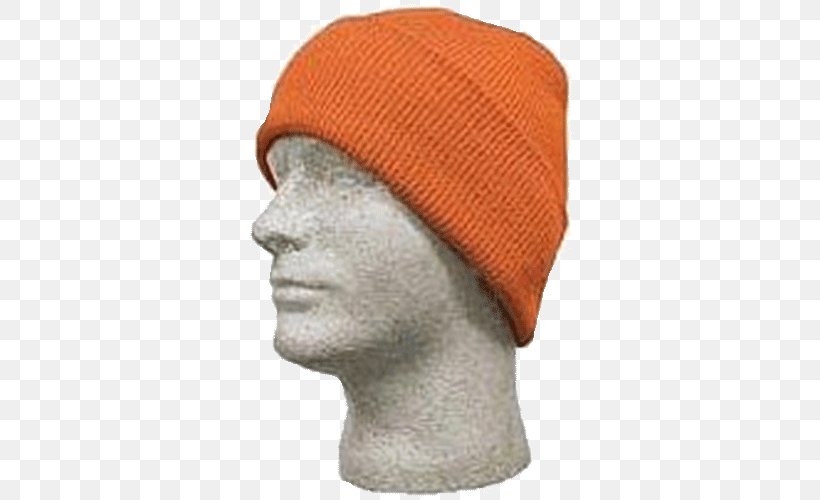 Beanie Knit Cap Safety Orange, PNG, 500x500px, Beanie, Cap, Clothing, Color, Hat Download Free