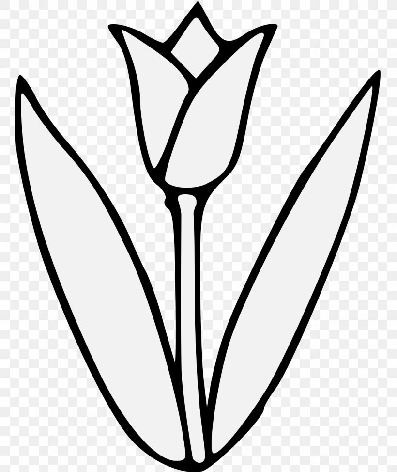 Flower Tulip Clip Art, PNG, 1235x1467px, Flower, Artwork, Black And White, Flora, Flowering Plant Download Free