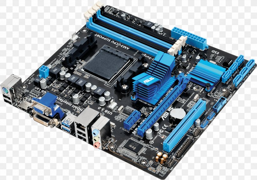 MicroATX Motherboard Socket AM3+ USB 3.0, PNG, 3000x2103px, Microatx, Amd Fx, Asus, Atx, Computer Download Free