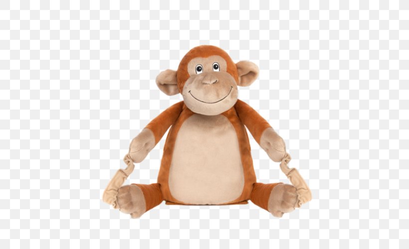 Stuffed Animals & Cuddly Toys Backpack Monkey Child Blanket, PNG, 500x500px, Stuffed Animals Cuddly Toys, Backpack, Bedding, Blanket, Child Download Free
