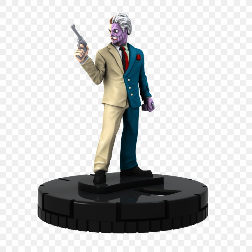 HeroClix Two-Face Batman Board Game Figurine, PNG, 1024x1024px, Heroclix, Action Figure, Batman, Board Game, Fictional Character Download Free