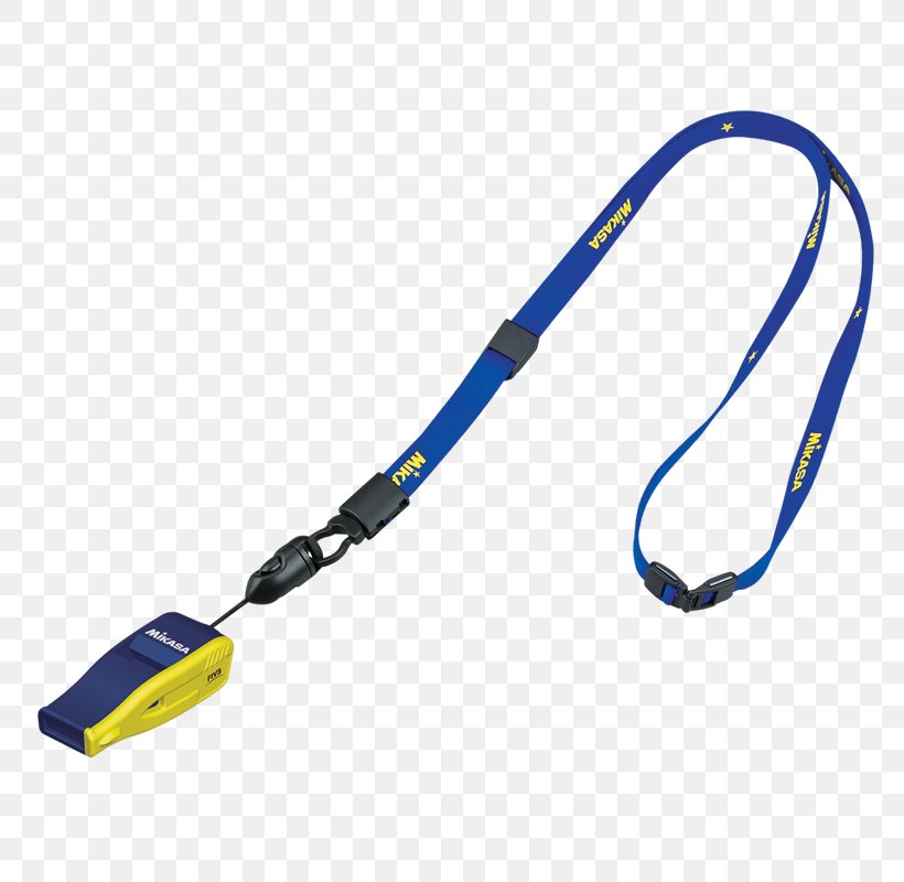 Mikasa Sports Volleyball Whistle Lanyard, PNG, 800x800px, Mikasa Sports, American Football Official, Ball, Basketball, Cable Download Free