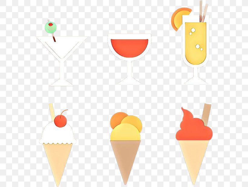 Orange, PNG, 588x618px, Cartoon, Cone, Dessert, Heart, Orange Download Free