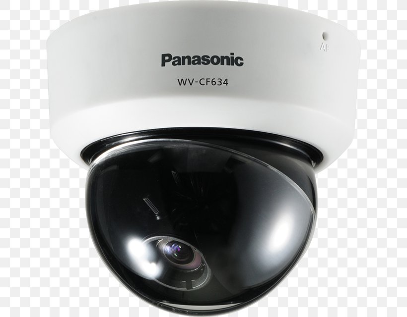 Panasonic Closed-circuit Television Camera Closed-circuit Television Camera Wireless Security Camera, PNG, 634x640px, Panasonic, Analog Signal, Camera, Camera Lens, Cameras Optics Download Free