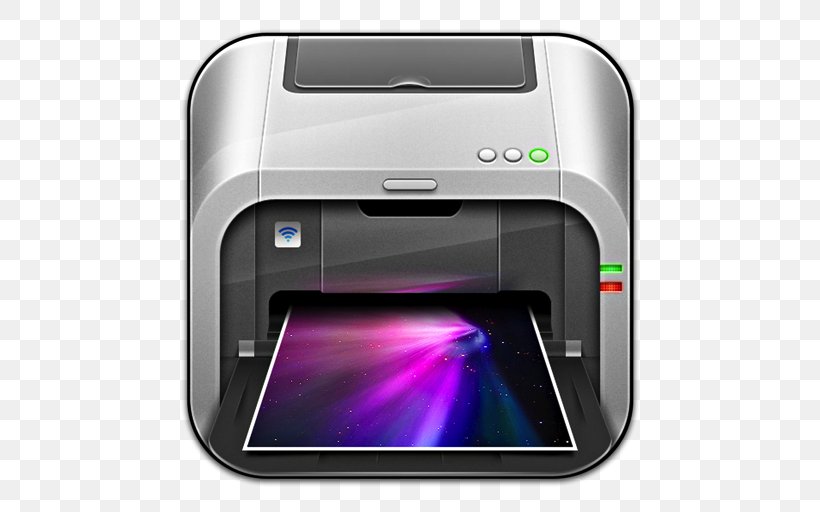 Printer Electronic Device Multimedia Output Device, PNG, 512x512px, Inkjet Printing, Computer Hardware, Computer Software, Cups, Device Driver Download Free