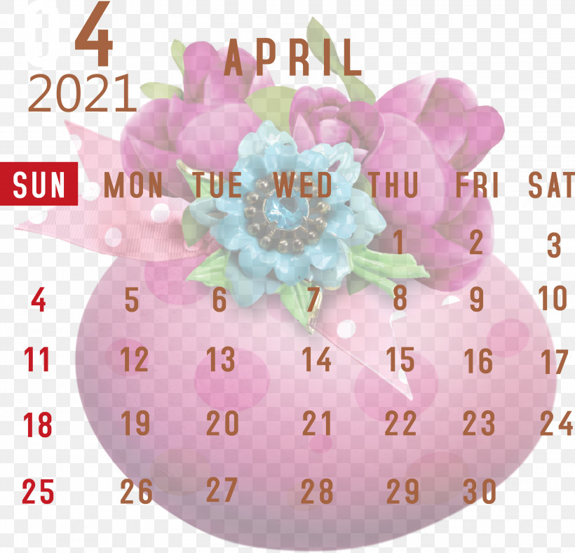 April 2021 Printable Calendar April 2021 Calendar 2021 Calendar, PNG, 3000x2885px, 2021 Calendar, April 2021 Printable Calendar, Flower, Meter, Petal Download Free