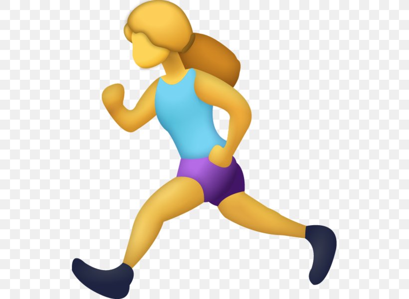 The Female Runner Emoji IPhone Woman, PNG, 531x600px, Female Runner, Apple Color Emoji, Arm, Cartoon, Emoji Download Free