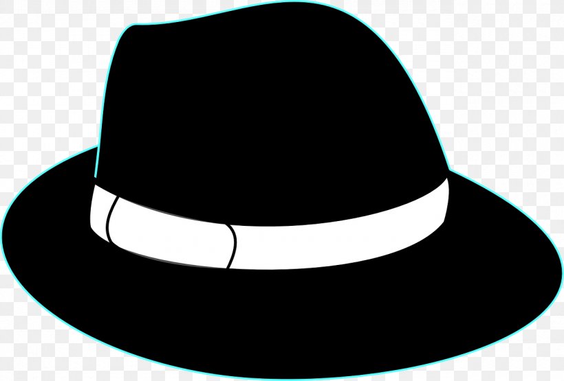 Black Hat Fedora Clip Art, PNG, 1280x867px, Hat, Baseball Cap, Black And White, Black Hat, Borsalino Download Free