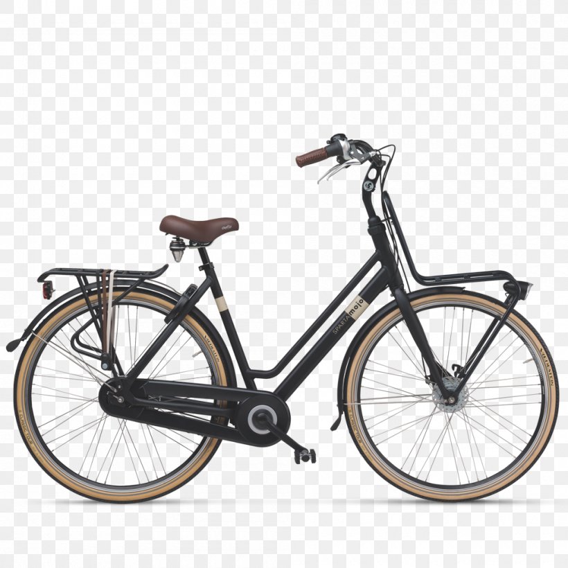 Electric Bicycle Sparta B.V. Cycling Freight Bicycle, PNG, 1000x1000px, Electric Bicycle, Batavus, Bicycle, Bicycle Accessory, Bicycle Frame Download Free