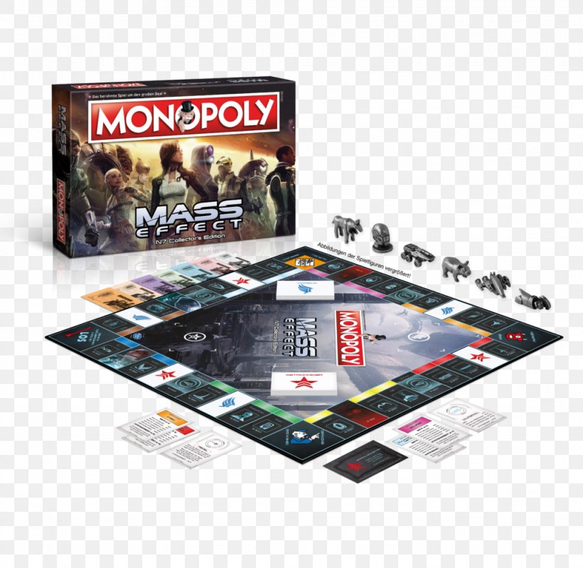 Board Game Monopoly Mass Effect, PNG, 1024x999px, Board Game, Game, Games, Indoor Games And Sports, Mass Effect Download Free
