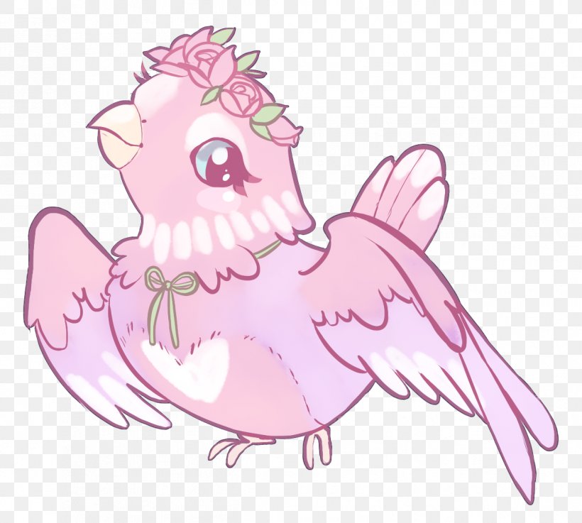 Pink Cartoon Wing Drawing Fictional Character, PNG, 1249x1124px, Pink, Animation, Bird, Cartoon, Drawing Download Free
