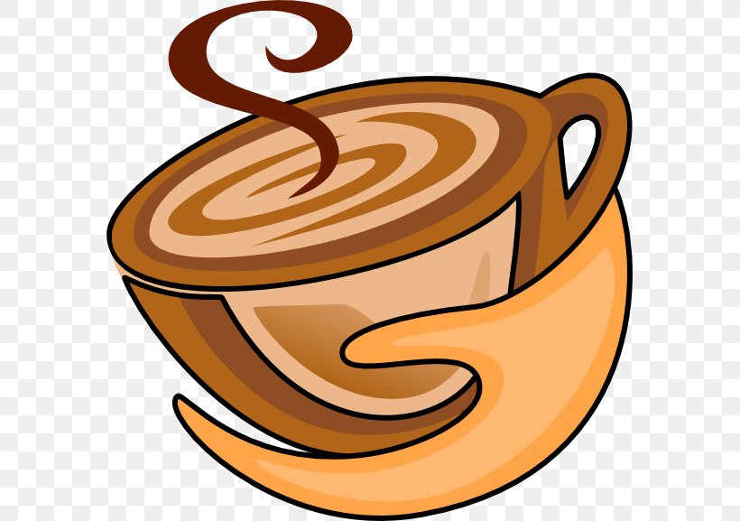 Cappuccino Coffee Cup Cafe Café Au Lait, PNG, 583x577px, Cappuccino, Artwork, Cafe, Cafe Au Lait, Caffeine Download Free