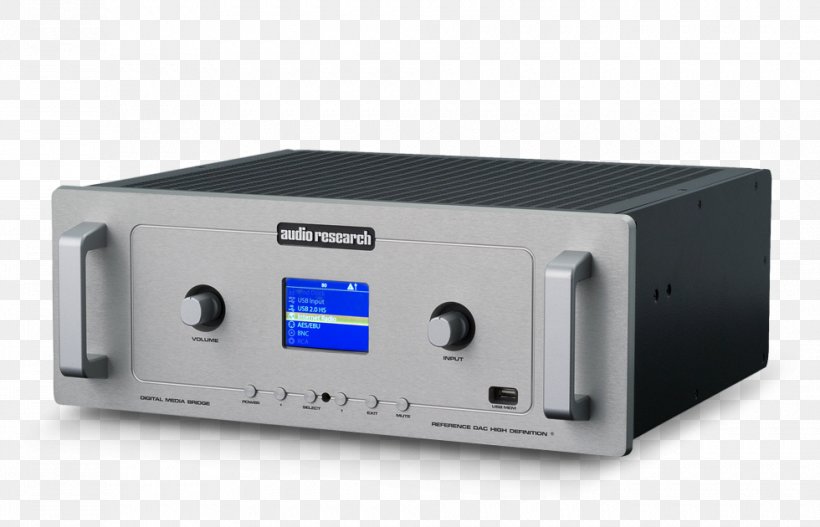 Digital Audio Digital-to-analog Converter Audio Power Amplifier Audio Research High Fidelity, PNG, 980x630px, Digital Audio, Amplifier, Audio, Audio Equipment, Audio Power Amplifier Download Free