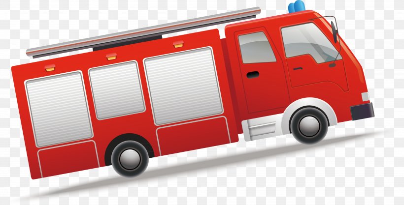 Fire Engine Car, PNG, 3630x1846px, Fire Engine, Animation, Automotive Design, Automotive Exterior, Brand Download Free