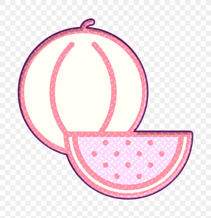 Fruits And Vegetables Icon Watermelon Icon, PNG, 1204x1244px, Fruits And Vegetables Icon, Circle, Light, Magenta, Pink Download Free