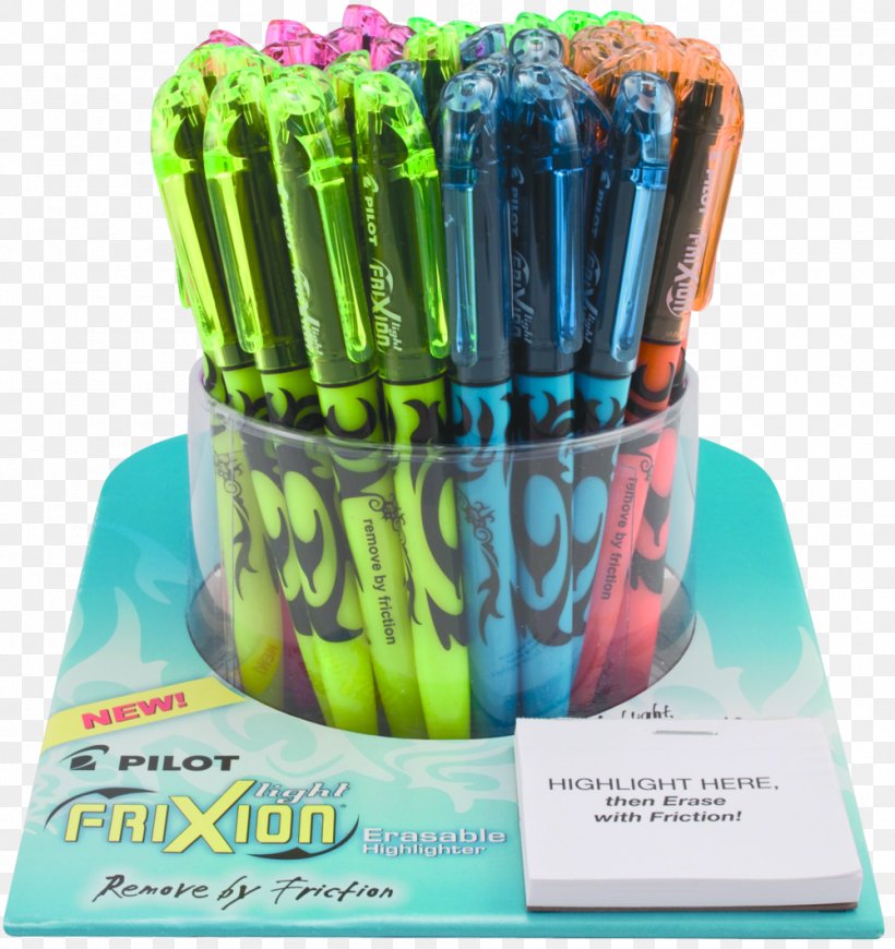 Highlighter Pilot Frixion Marker Pen, PNG, 1000x1061px, Highlighter, Color, Light, Marker Pen, Office Supplies Download Free