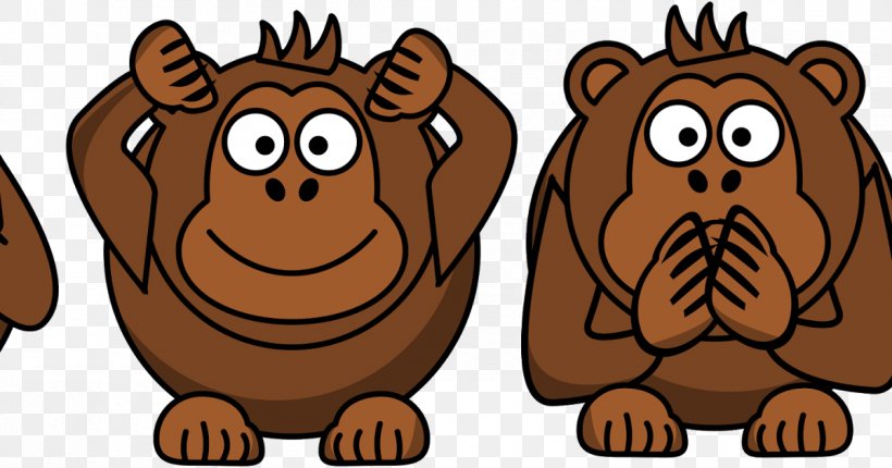 Pan Ape Three Wise Monkeys Primate, PNG, 1200x630px, Pan, Animal, Animal Figure, Ape, Beaver Download Free