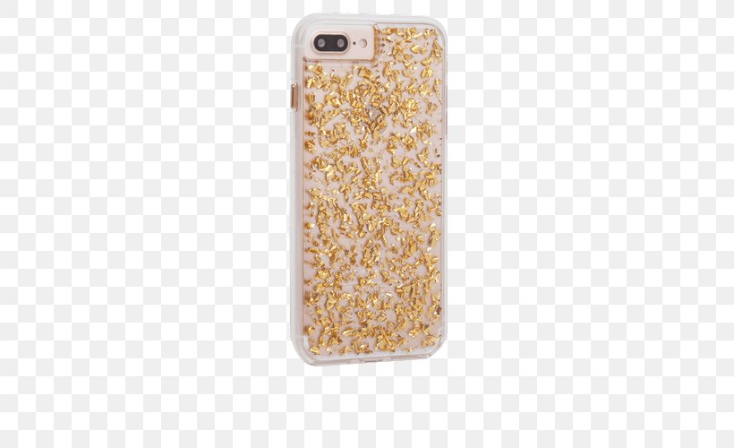 Apple IPhone 7 Plus Apple IPhone 8 Plus IPhone 6s Plus Case-Mate Carats Case For IPhone 6/6S-Transparent/Gold Apple IPhone 6s, PNG, 500x500px, Apple Iphone 7 Plus, Apple Iphone 8 Plus, Glitter, Iphone, Iphone 6 Download Free
