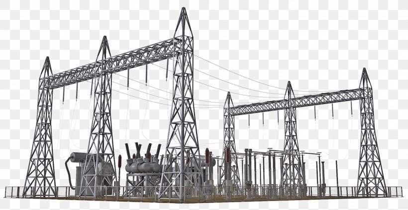 Electrical Substation Electricity Architectural Engineering Architectural Structure Electric Power Industry, PNG, 1400x721px, Electrical Substation, Architectural Engineering, Architectural Structure, Black And White, Bridge Download Free
