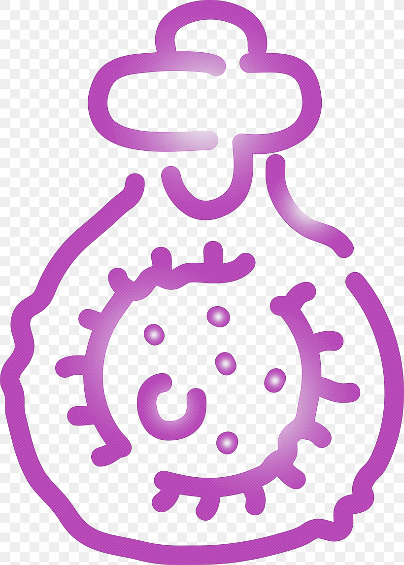Bacteria Germs Virus, PNG, 2145x3000px, Bacteria, Germs, Purple, Violet, Virus Download Free