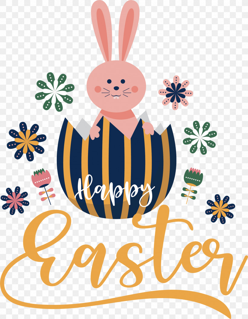 Easter Bunny, PNG, 2422x3117px, Easter Bunny, Flower, Line, Mathematics, Meter Download Free