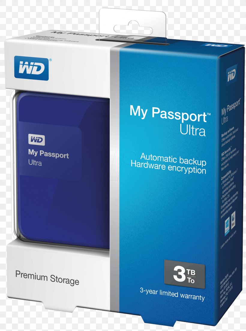 WD My Passport Ultra HDD Hard Drives WD My Passport 2 TB External Hard Drive, PNG, 2012x2712px, Wd My Passport Ultra Hdd, Data Storage, Electronic Device, Electronics Accessory, External Storage Download Free