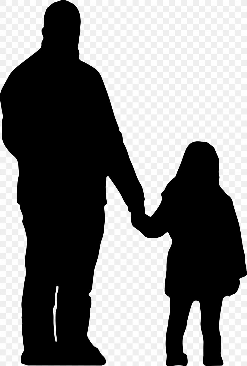 Father Daughter Silhouette Parent Clip Art, PNG, 1528x2265px, Father, Black And White, Child, Communication, Conversation Download Free