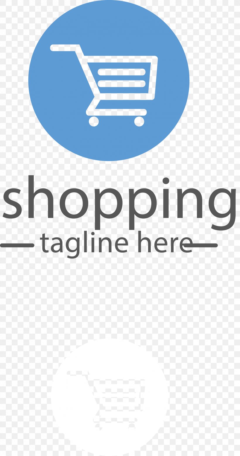 Logo Paper Shopping Cart, PNG, 1684x3201px, Logo, Area, Bag, Blue, Brand Download Free