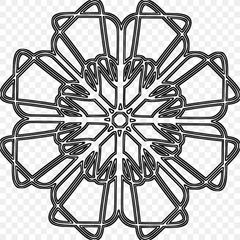 Rosette Ornament Coloring Book Rose Window, PNG, 1280x1280px, Rosette, Ausmalbild, Auto Part, Bicycle Wheel, Black And White Download Free