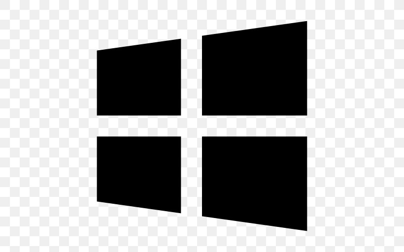 Windows 8, PNG, 512x512px, Windows 8, Black, Black And White, Brand, Computer Software Download Free