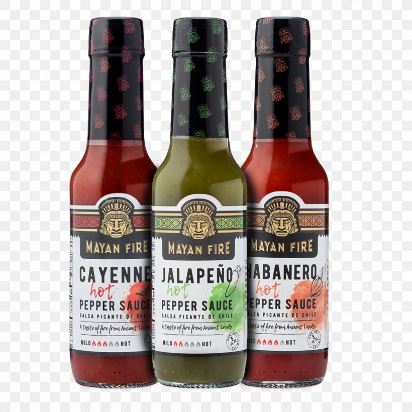 Hot Sauce Mexican Cuisine Jalapeño Cayenne Pepper Habanero, PNG, 1000x1000px, Hot Sauce, Beer Bottle, Bottle, Cayenne Pepper, Chili Pepper Download Free
