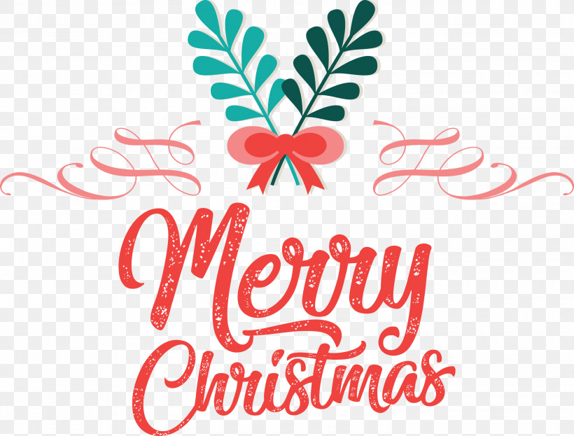 Merry Christmas, PNG, 3000x2282px, Merry Christmas, Flower, Geometry, Line, Logo Download Free