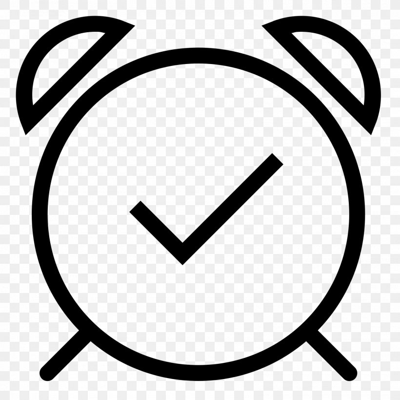 Alarm Clocks IOS 7 Mobile App Development, PNG, 1600x1600px, Alarm Clocks, Area, Black And White, Clock, Flat Design Download Free