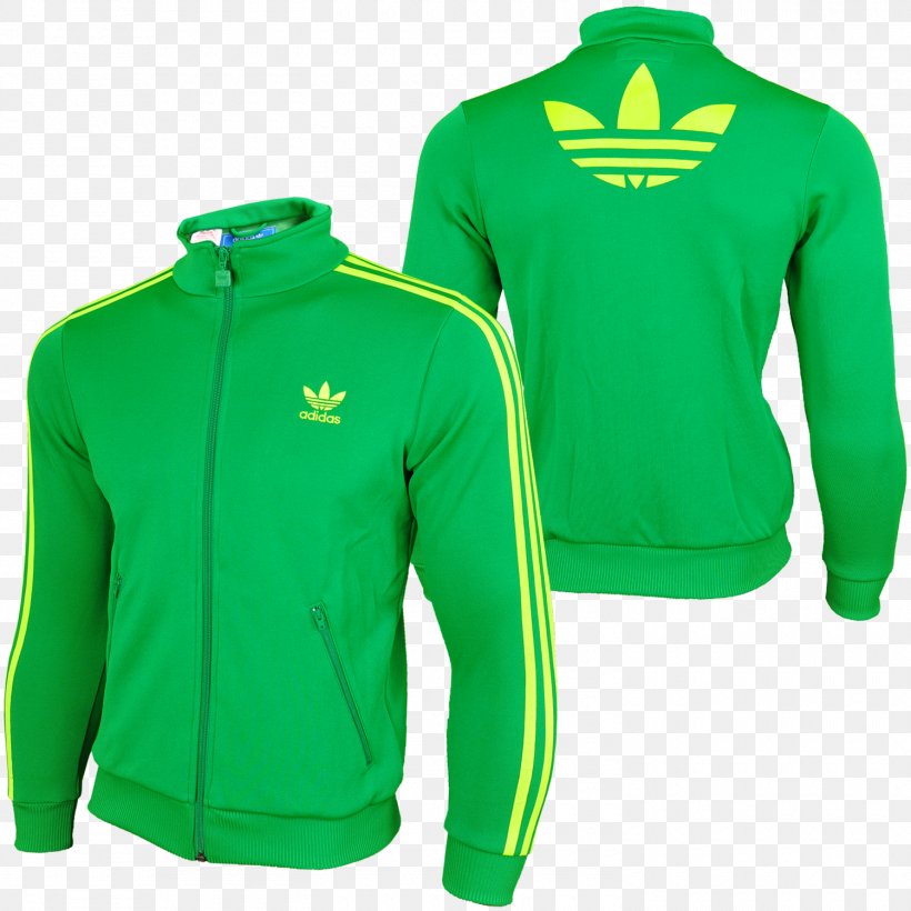 green and yellow adidas jacket