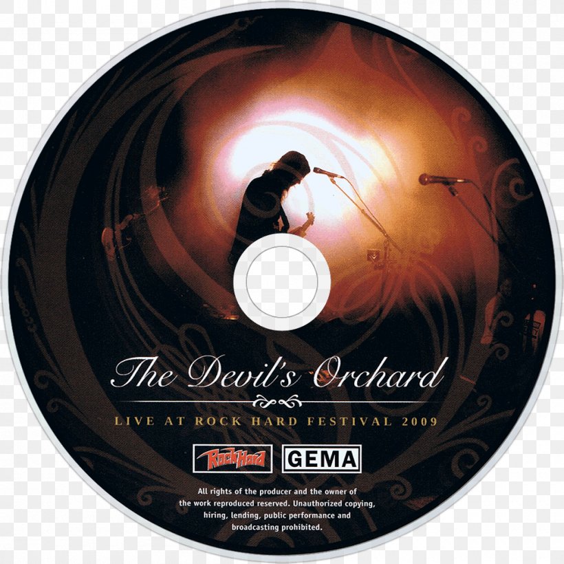 Opeth Compact Disc The Devil's Orchard: Live At Rock Hard Festival 2009 In Live Concert At The Royal Albert Hall, PNG, 1000x1000px, Watercolor, Cartoon, Flower, Frame, Heart Download Free