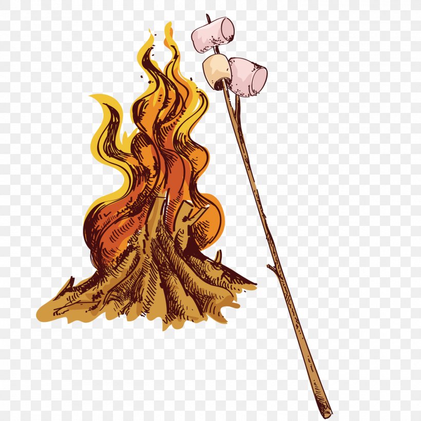 Vector Baked Cotton Candy, PNG, 1500x1500px, Bonfire, Costume Design, Fire, Flame, Food Download Free