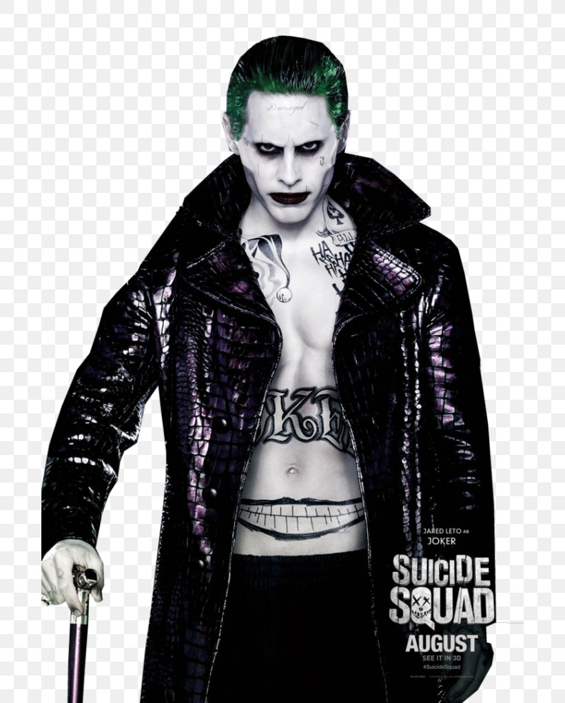 Jared Leto Joker Harley Quinn Suicide Squad Batman, PNG, 700x1020px ...