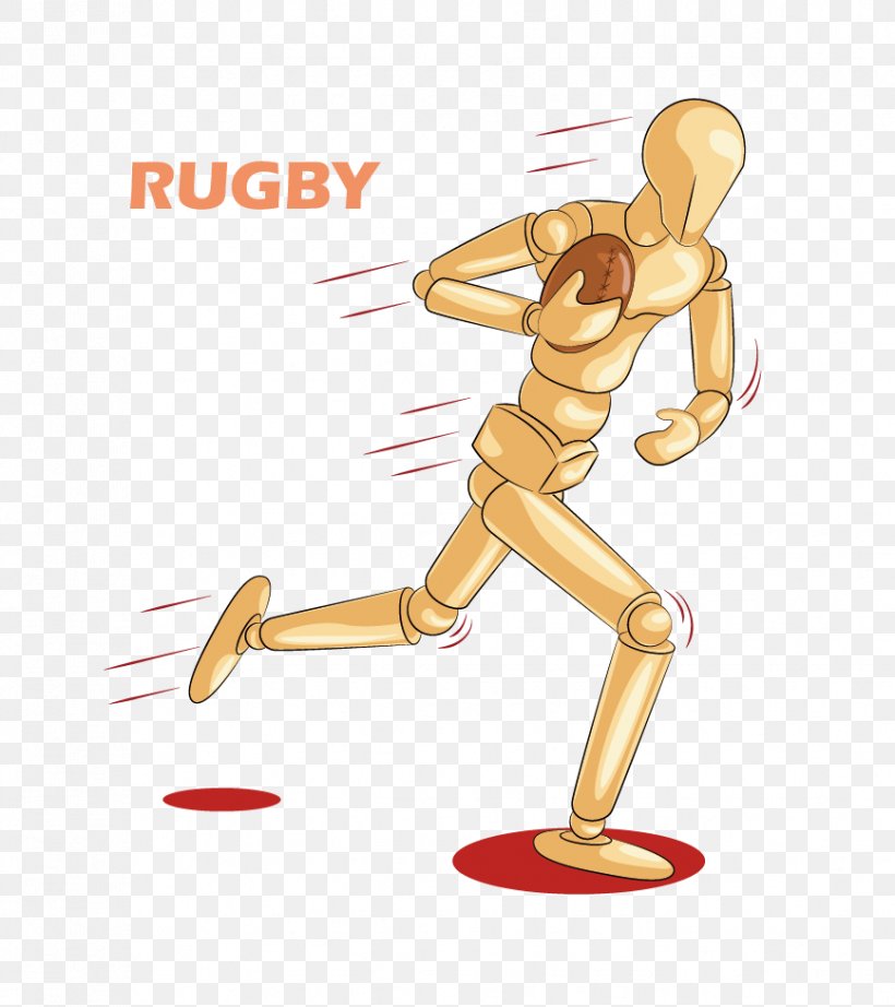 Rugby Football Illustration, PNG, 867x975px, Rugby Football, Arm, Art, Ball, Cartoon Download Free